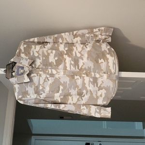 Camouflage chamois shirt